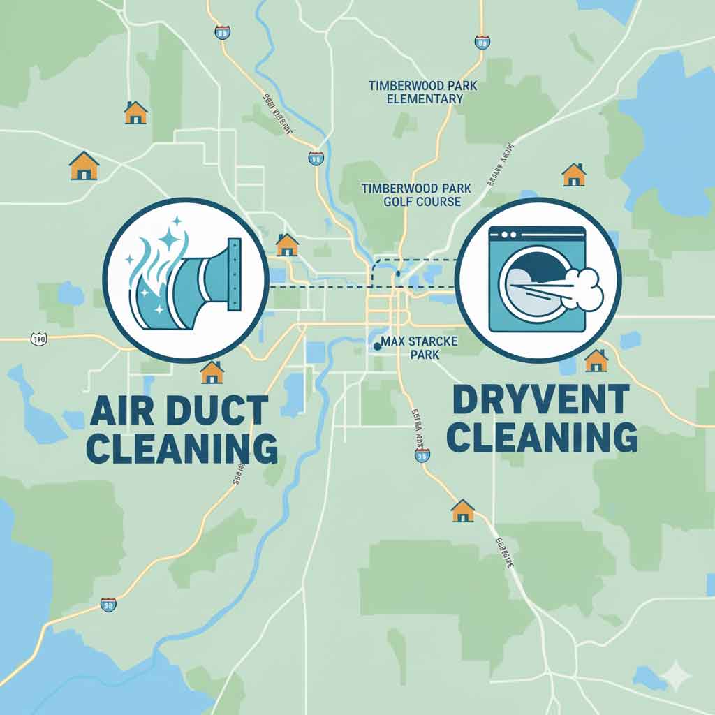 Air Duct Cleaning Timberwood Park, TX